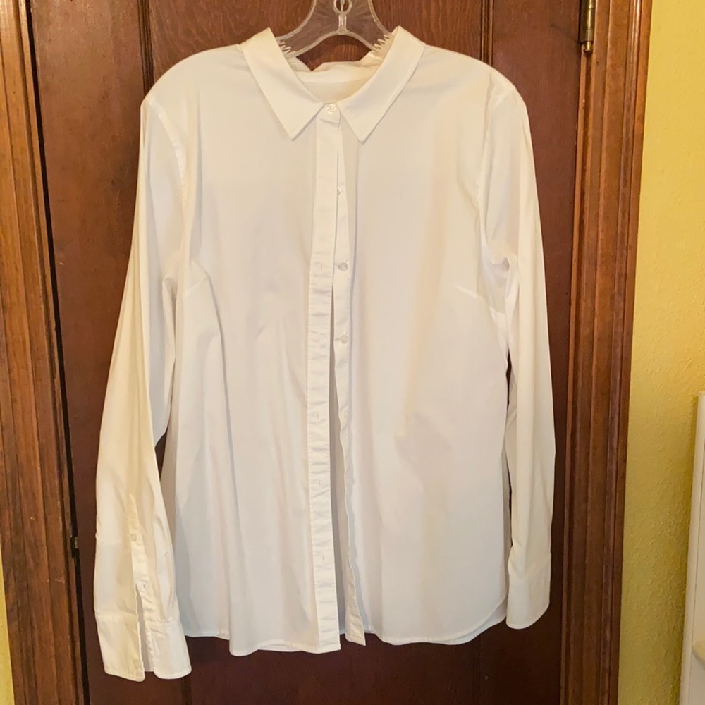 White button down dress shirt